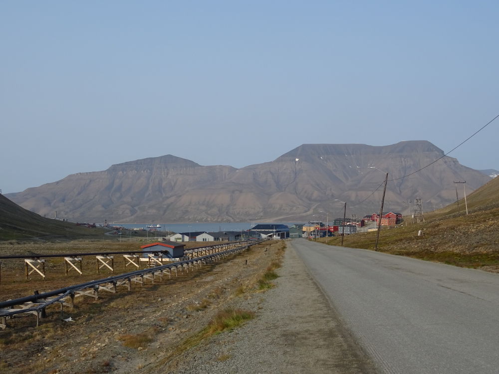 Svalbard Islands - Longyearbyen landscape