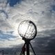Norvegia - Nordkapp - mappamondo cielo