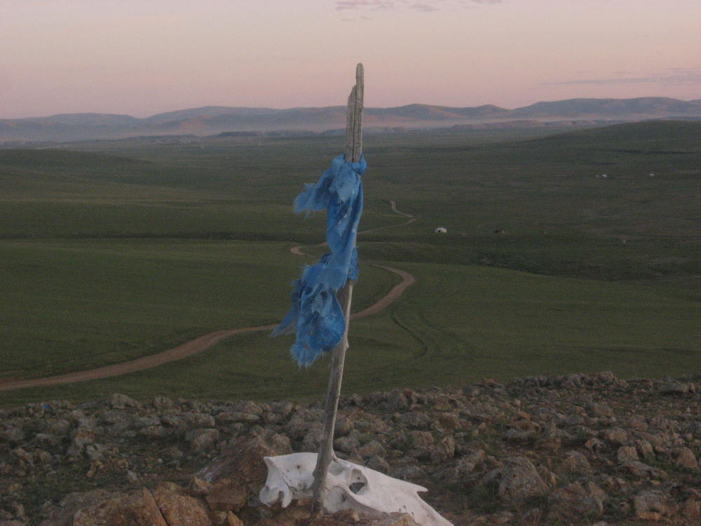 Mongolia - Gun Galuut - puesta de sol