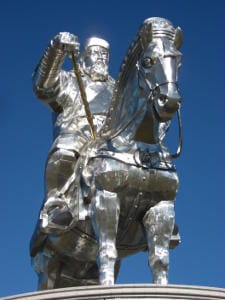 Mongolia - monumento Gengis Khan