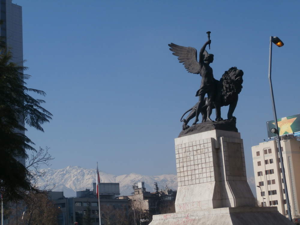 Chile - Santiago de Chile - Cordillera de los Andes