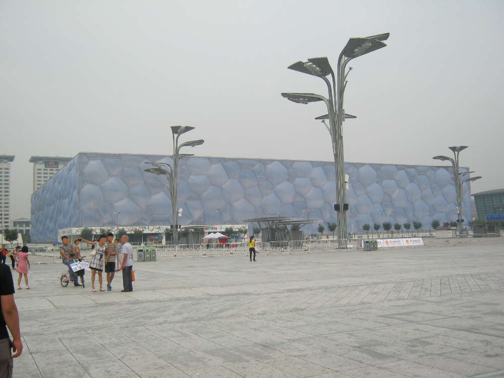 China - Pekin/Beijing - Juegos Olímpicos 2008 - Centro Acuático Nacional "Cubo de agua"