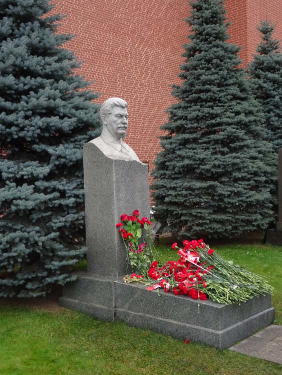Rusia - Moscú - Plaza Roja - Stalin