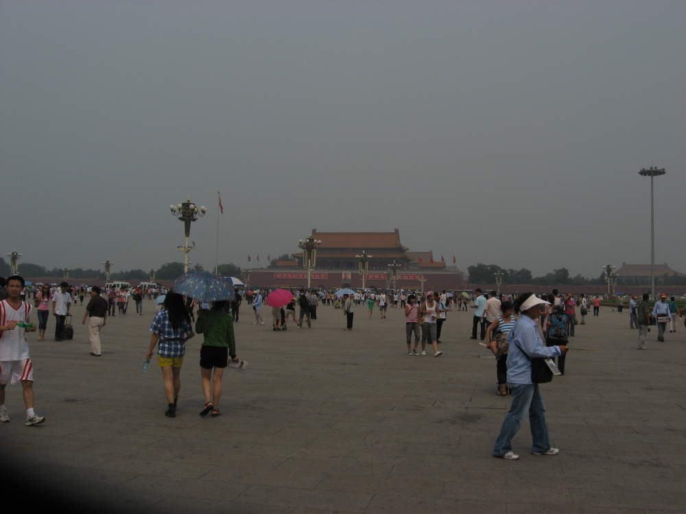 China - Pekin/Beijing - Plaza de Tiananmén - Ciudad Prohibida - Puerta de Tiananmén