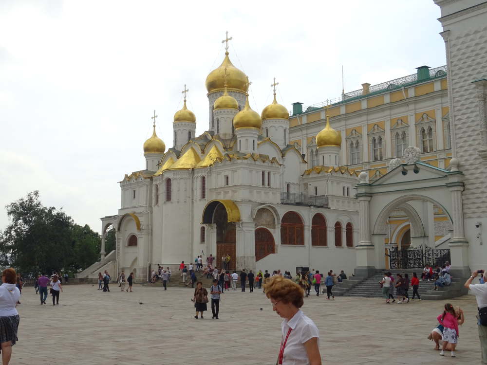Rusia - Moscú - Kremlin - Plaza de las catedrales