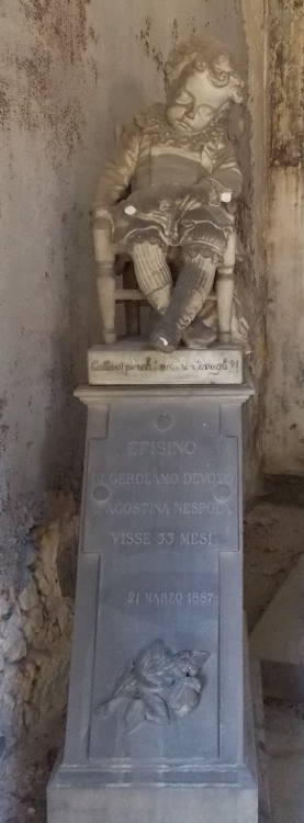 Sardegna - Casteddu/Cagliari - Monumental Cemetery of Bonaria - bad Efisino