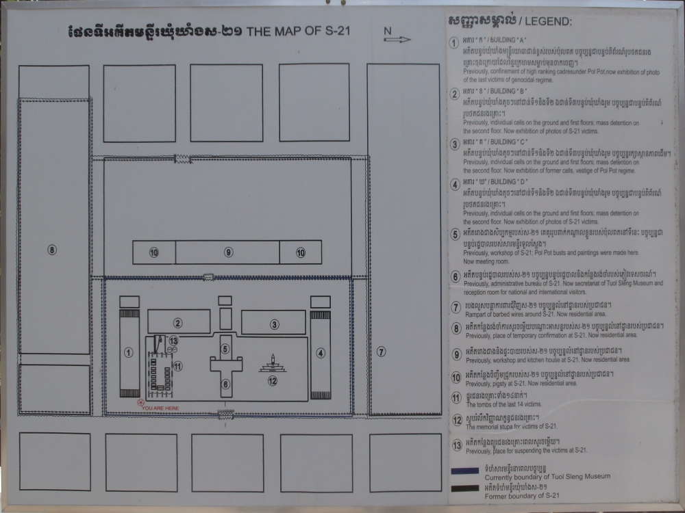 Camboya - Phnom Phen - prisión S-21