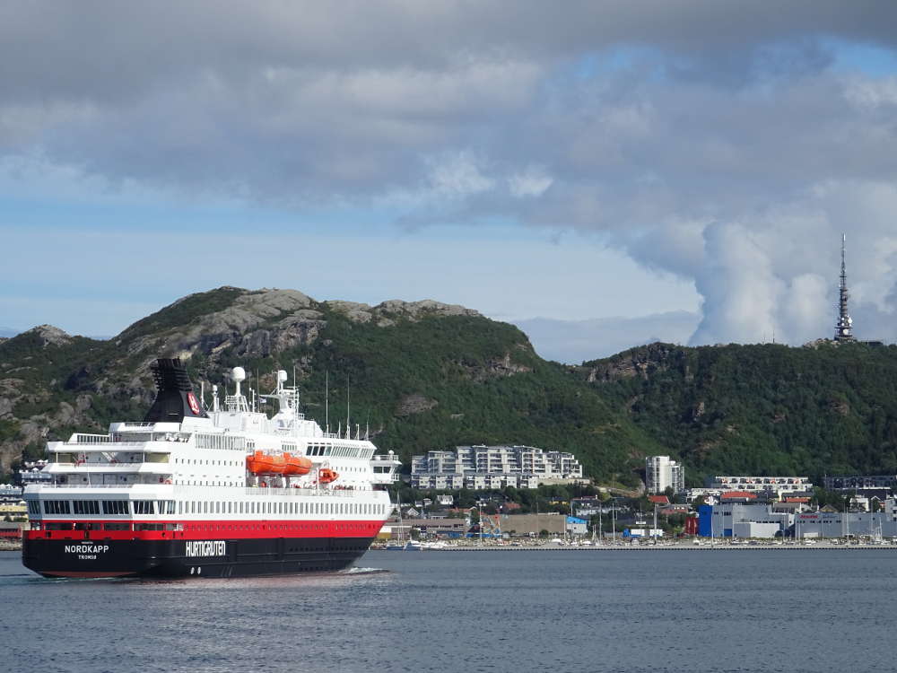 Norway - Bodo - arrival Hurtigruten