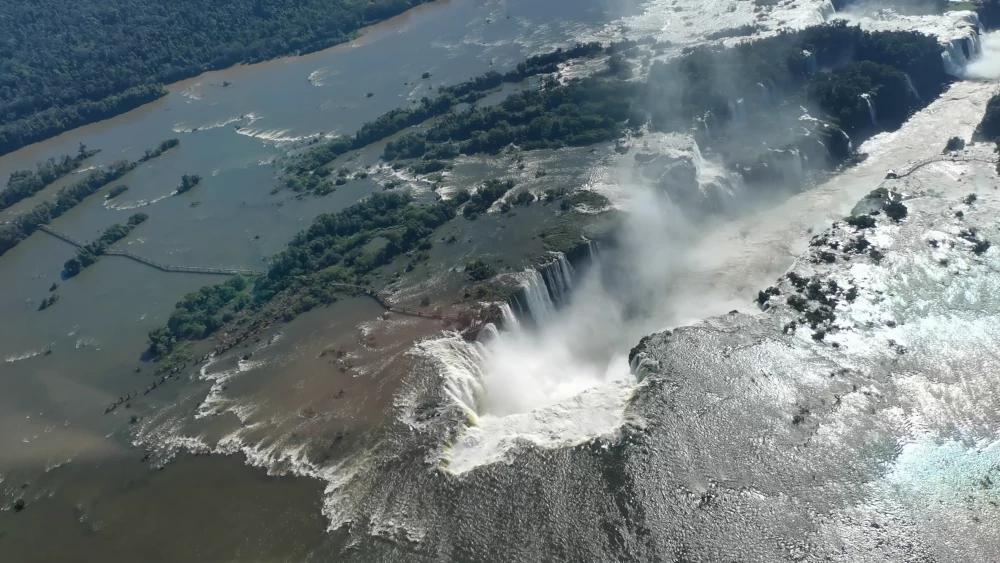 Vuelo en helicóptero sobre las Cataratas de Iguazú Brasil