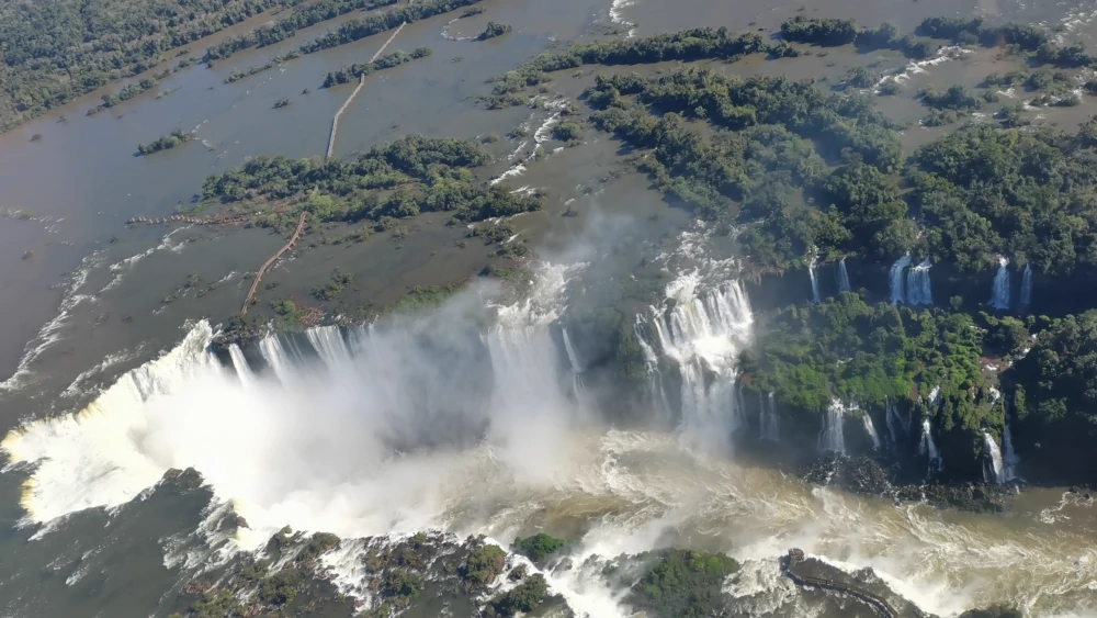 Vuelo en helicóptero sobre las Cataratas de Iguazú Brasil